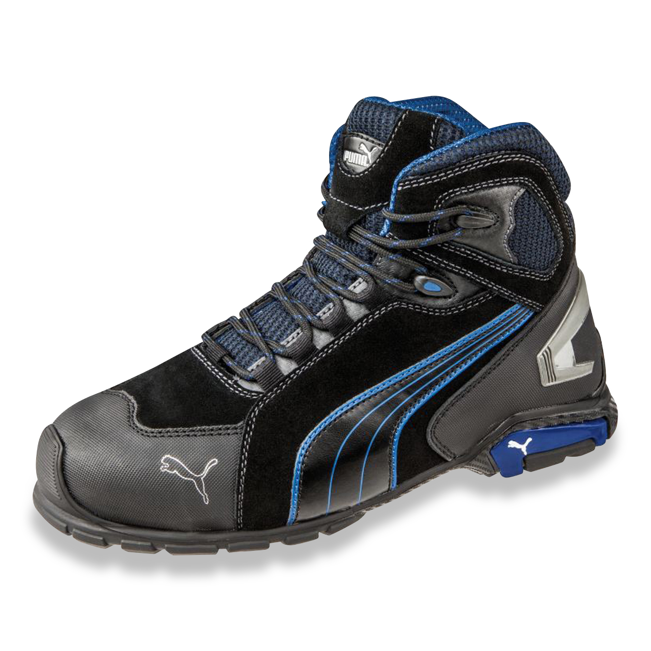 PUMA Rio Black/Blue Mid S3 SRC EU 39
