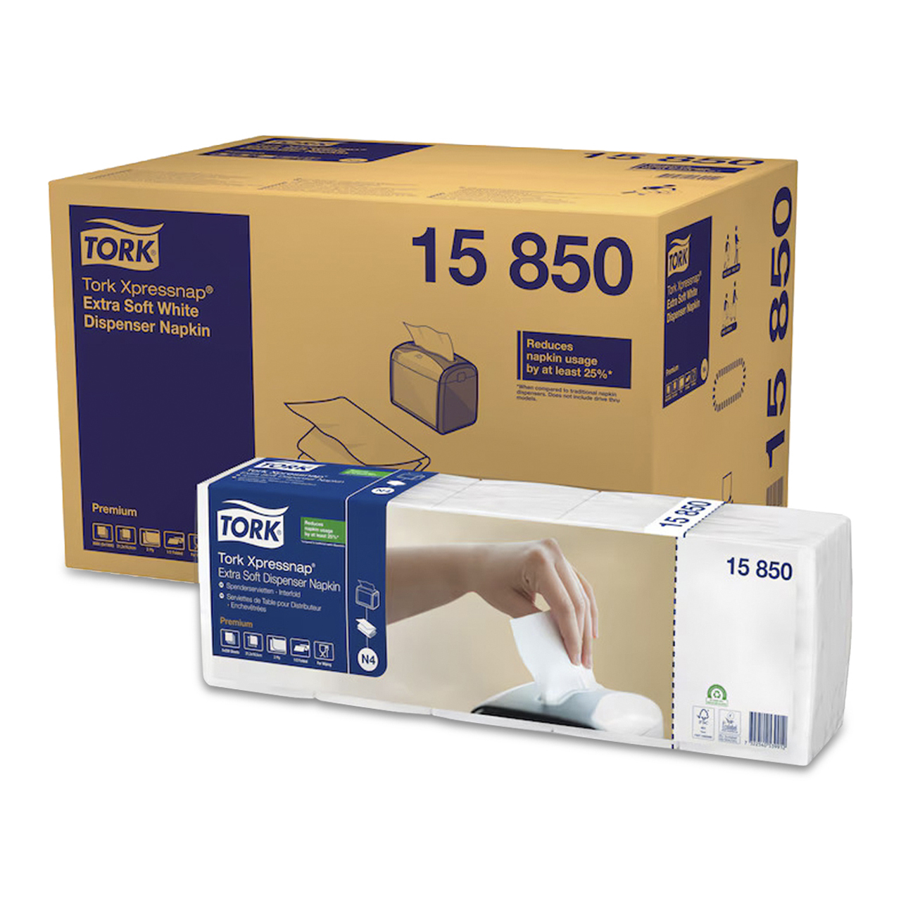 Tork Premium Spenderservietten Interfold