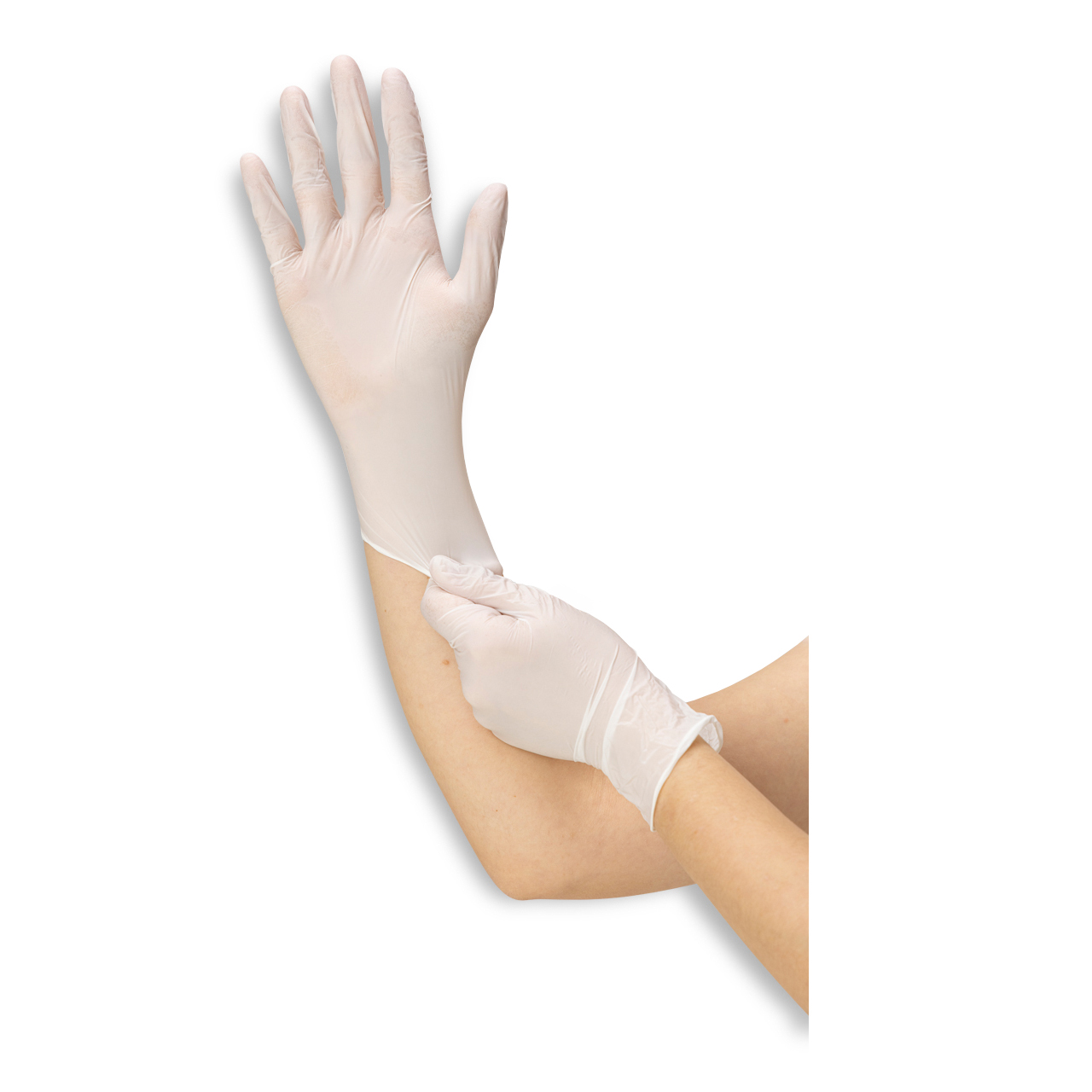 Aximed® pro Nitril-Handschuhe N35+ Weiss XL