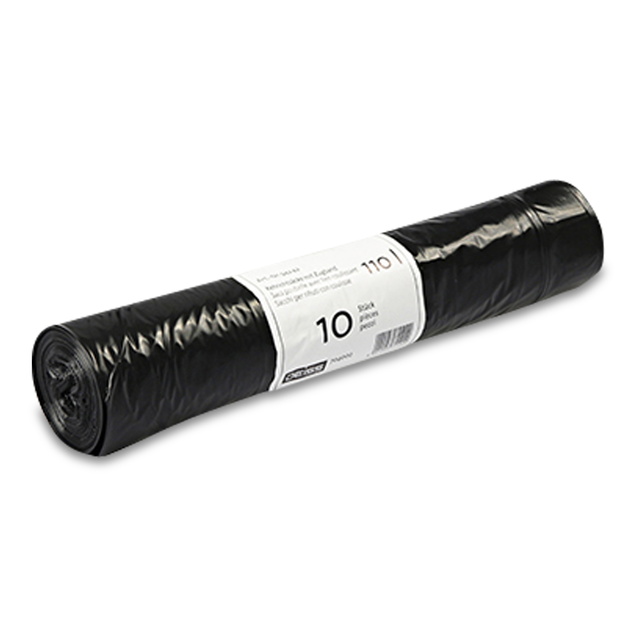 Abfallsäcke 110l mit Zugband Schwarz Abfallsäcke 110l mit Zugband Schwarz