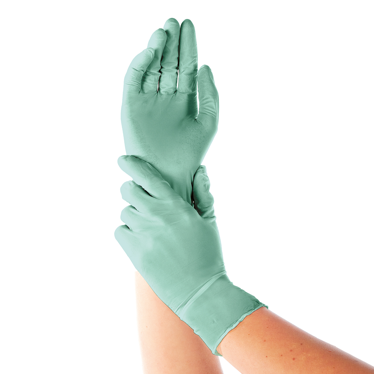 Nitril-Handschuhe Safe Light grün L