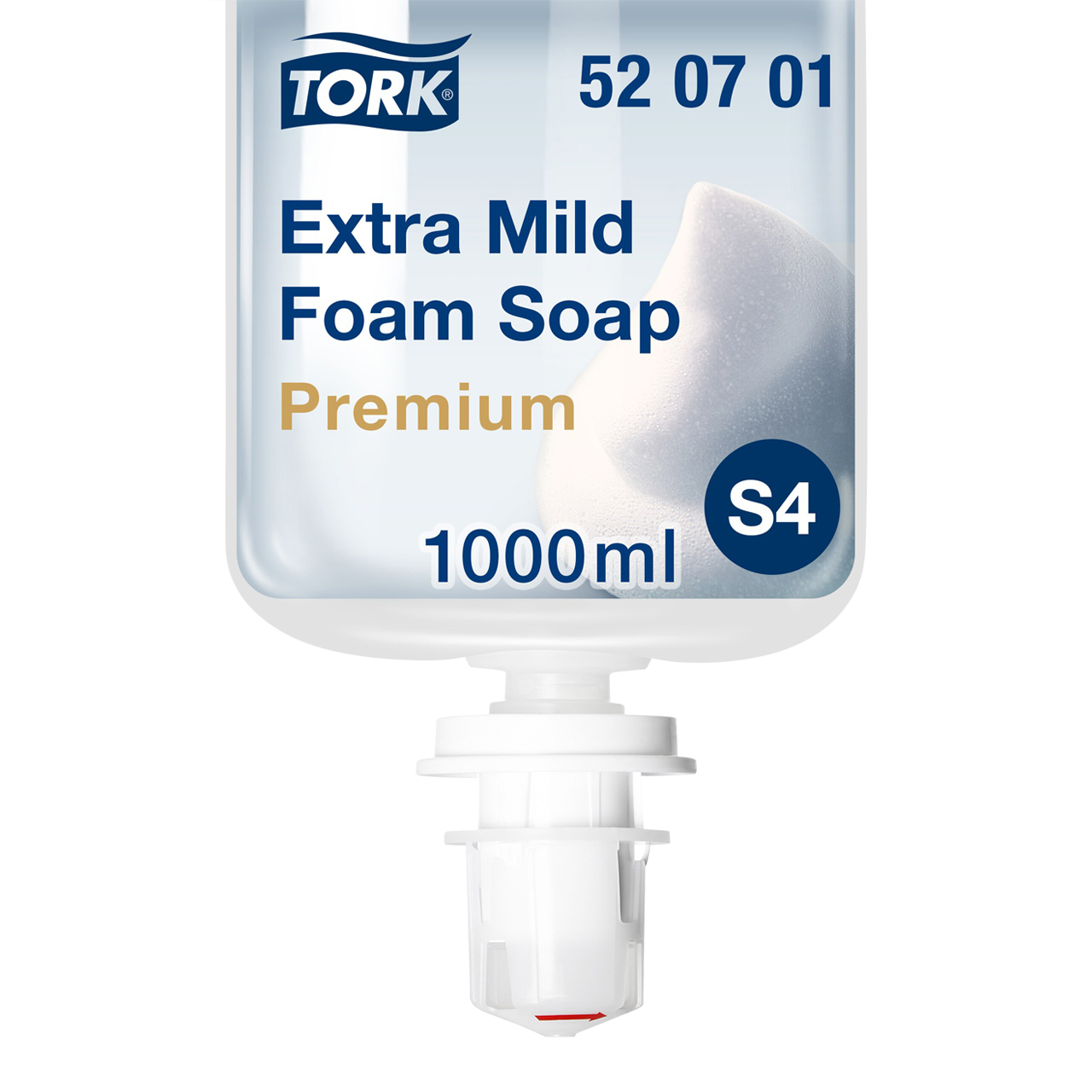 Tork extra milde Schaumseife S4 weiss Tork extra milde Schaumseife S4 weiss