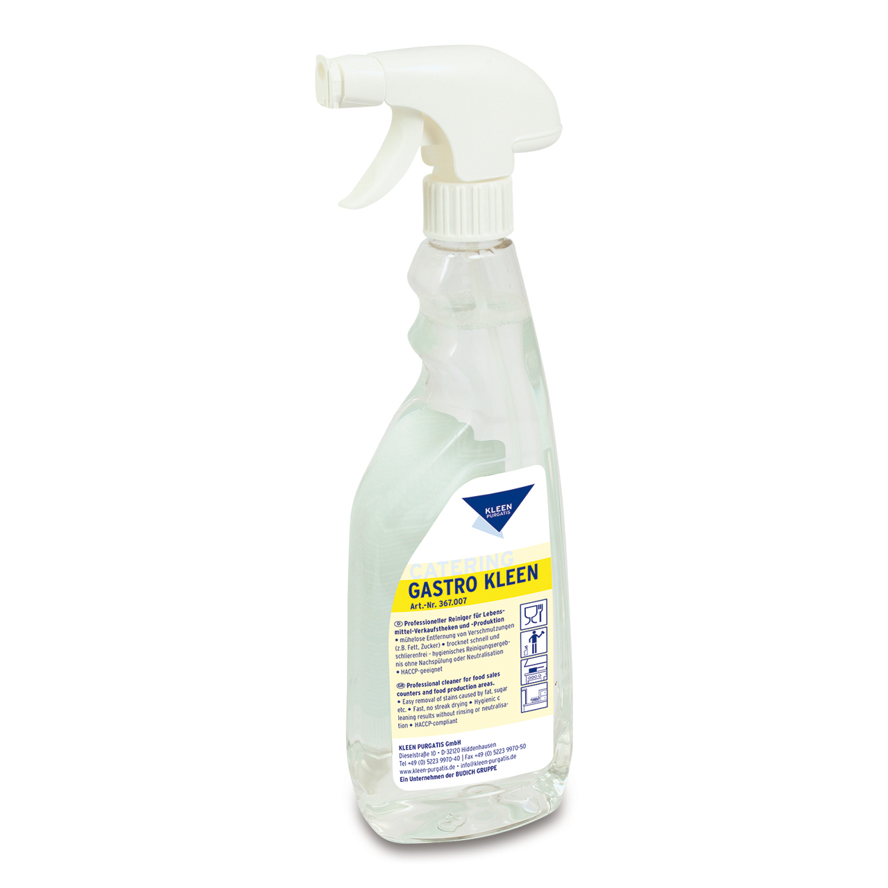 Gastro Kleen, Fettlöser HACCP, 6x0.75 l Gastro Kleen, Fettlöser HACCP, 6x0.75 l