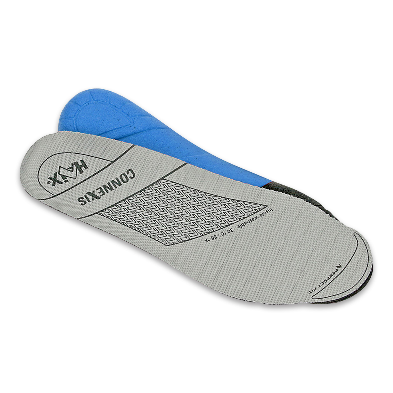 Einlegesohle CONNEXIS Safety narrow/blue UK 9.0