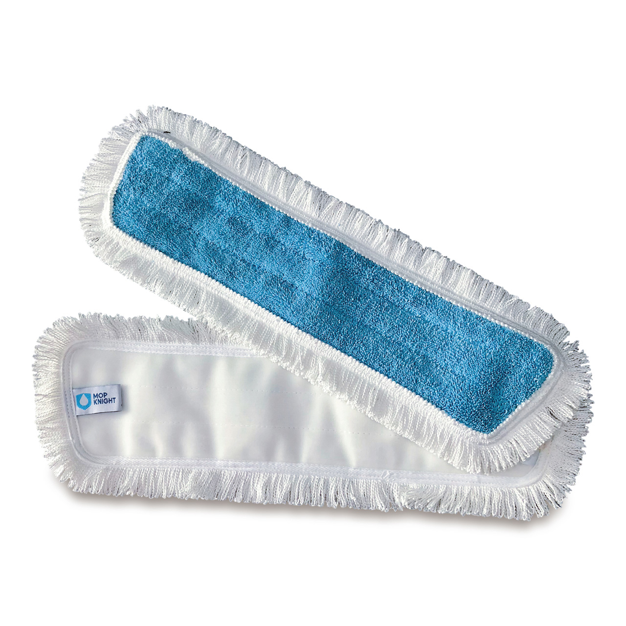 axiquip® Mikrofaser Klett Mop 40cm blau