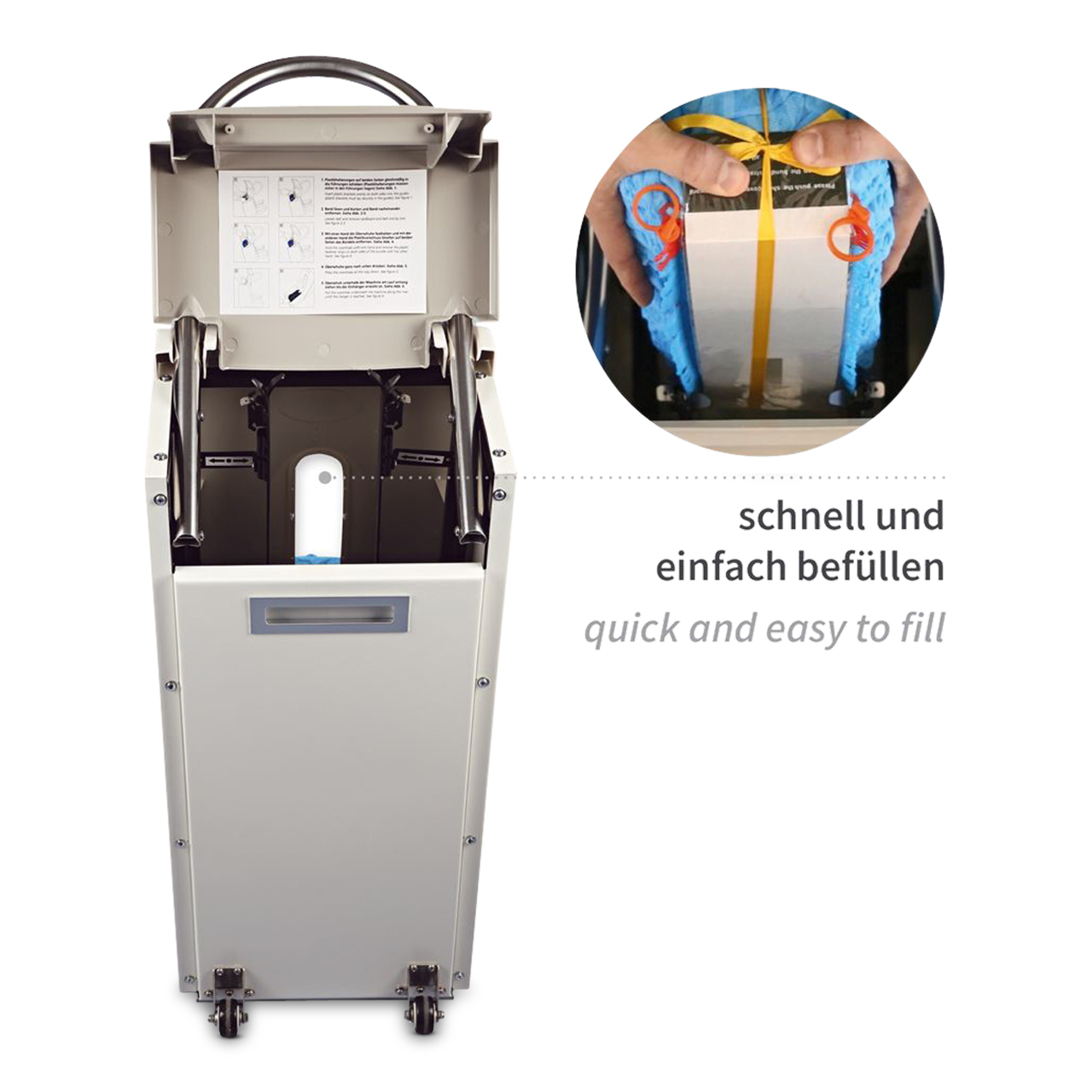 Überschuhspender HYGOMAT COMFORT Überschuhspender HYGOMAT COMFORT