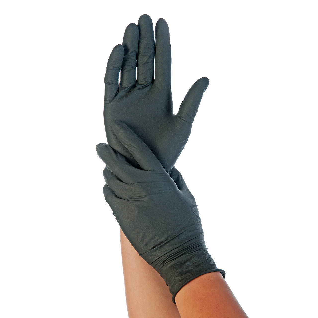 Nitril-Handschuhe Safe Light schwarz L