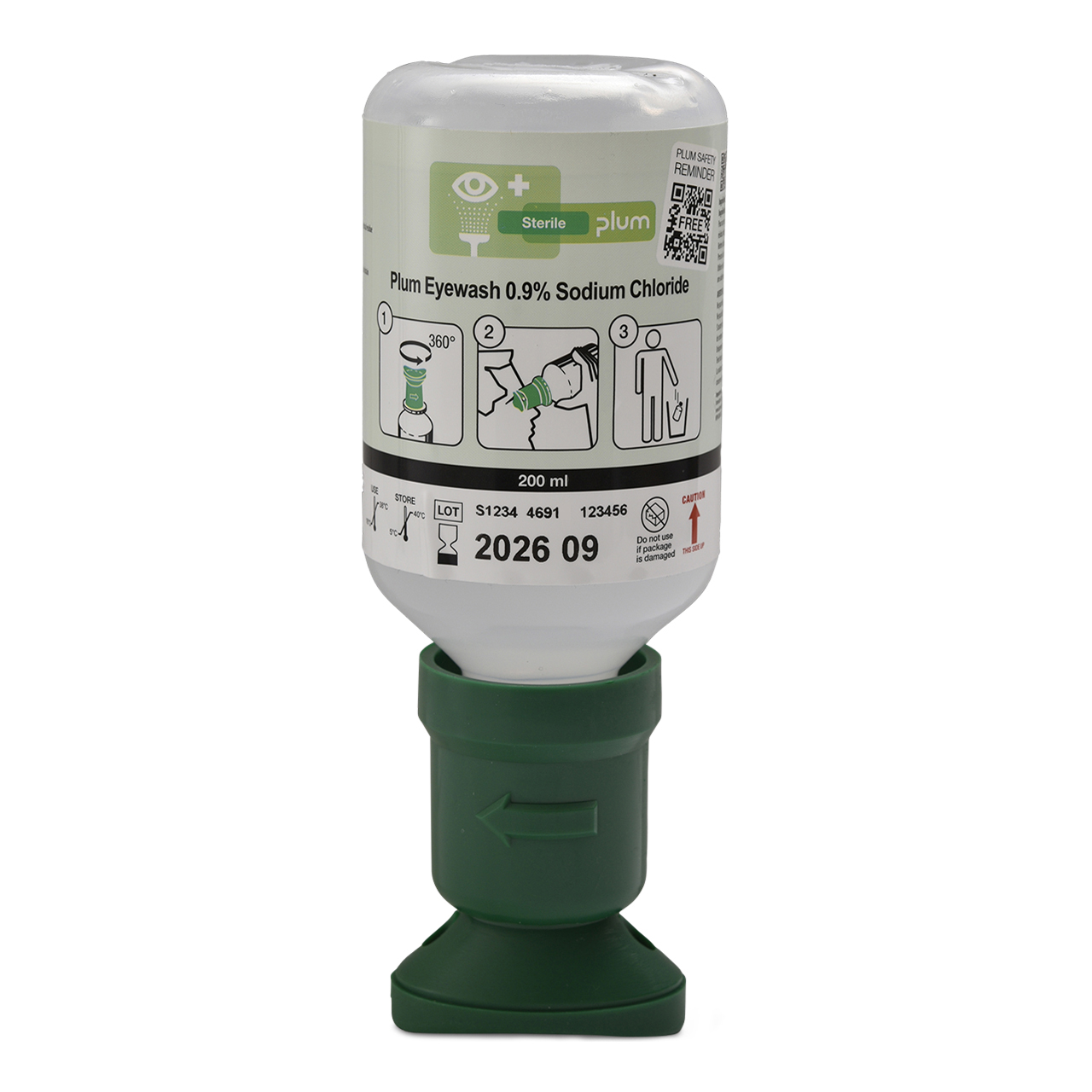 PLUM Augenspülflasche NaCl 200 ml PLUM Augenspülflasche NaCl 200 ml