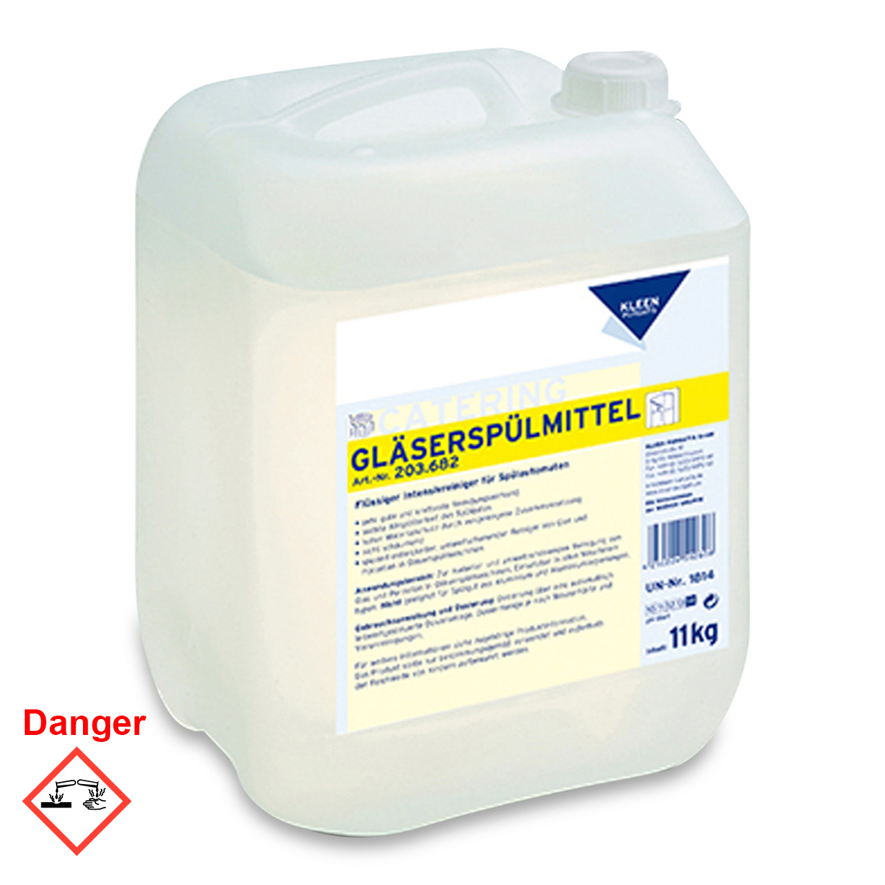 Gläserspülmittel, Geschirr-Reiniger, 11 kg Kanister