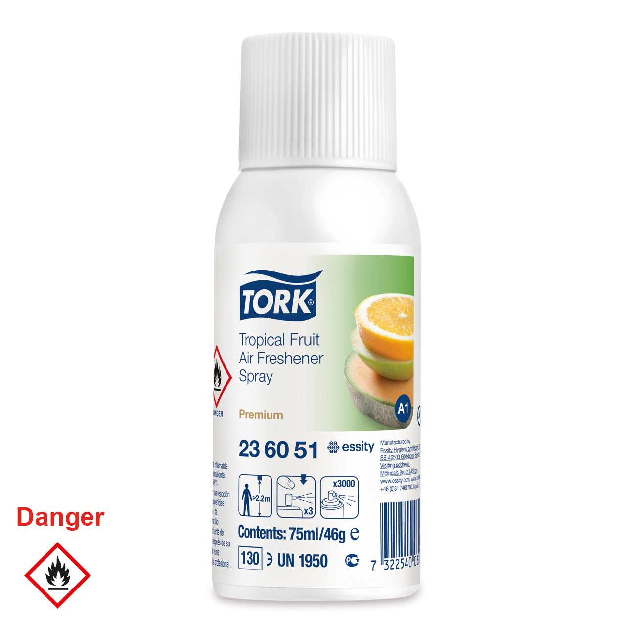 Tork Lufterfrischer Spray Fruchtduft A1