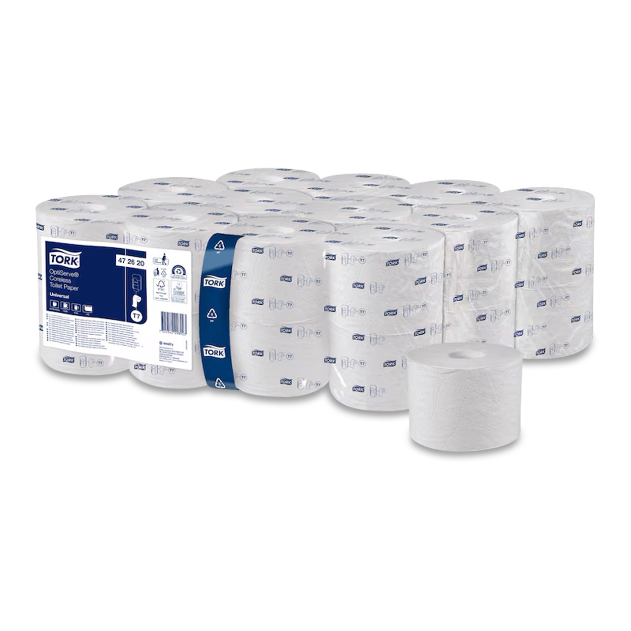 Tork OptiServe® Hülsenloses Toilettenpapier