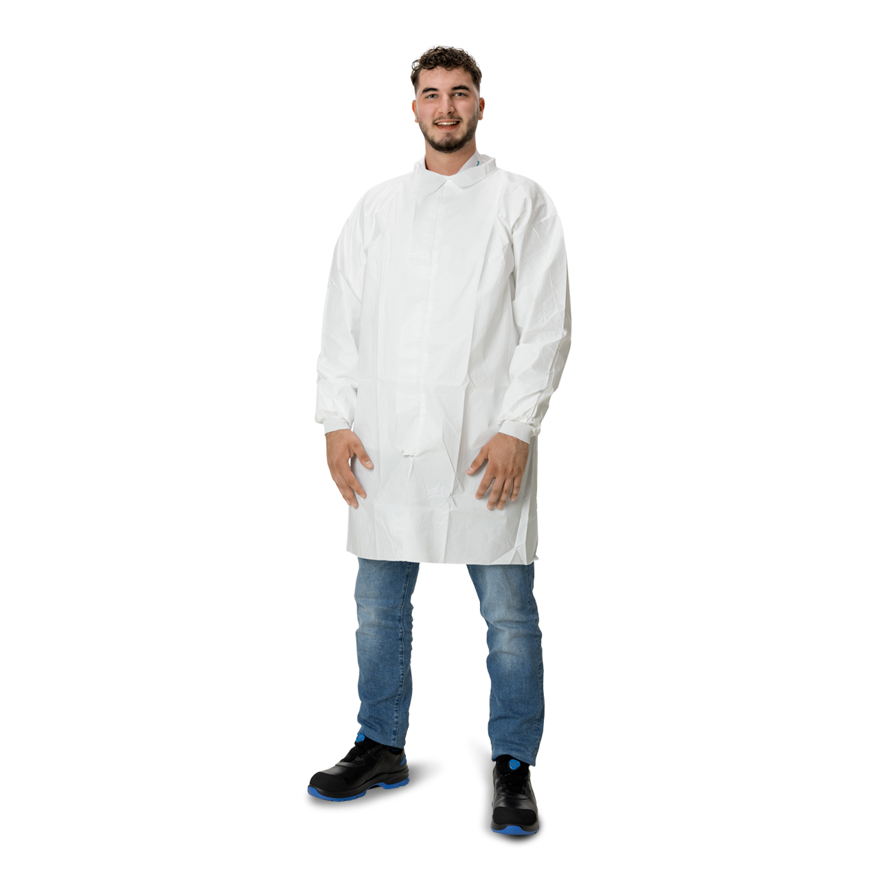 DELTASAFE® Labormantel Weiss M DELTASAFE® Labormantel Weiss M