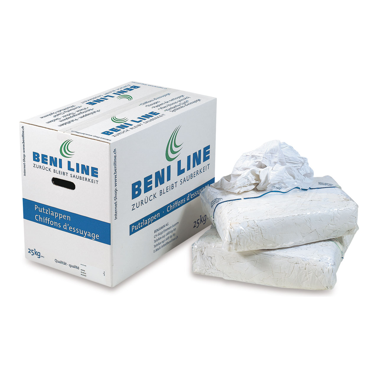 BENILINE® Putzlappen Weiss