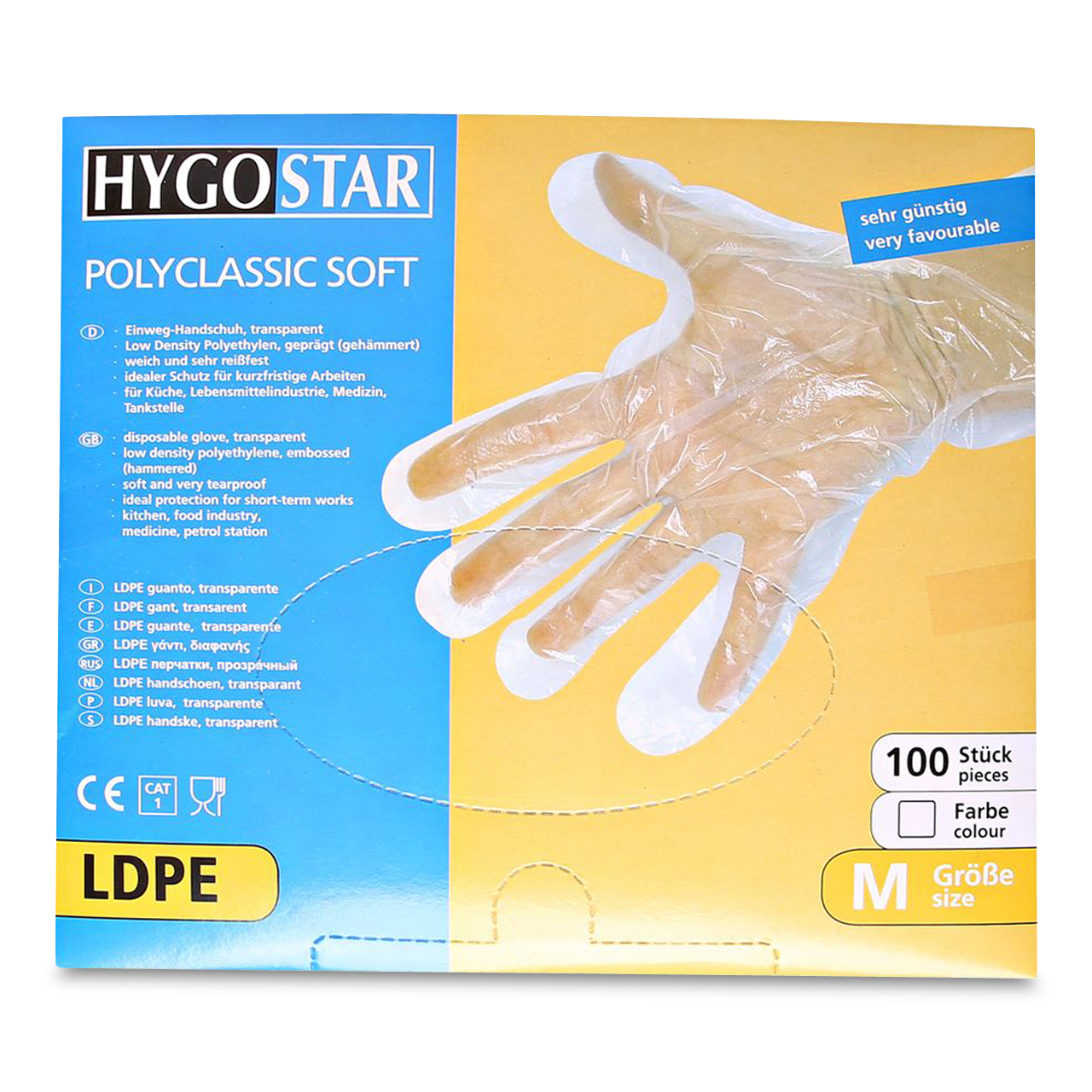 LDPE-Handschuhe "Polyclassic Soft" L