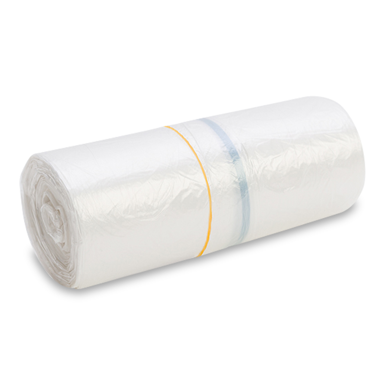 Abfallbeutel 33l mit Verschlussband, transparent