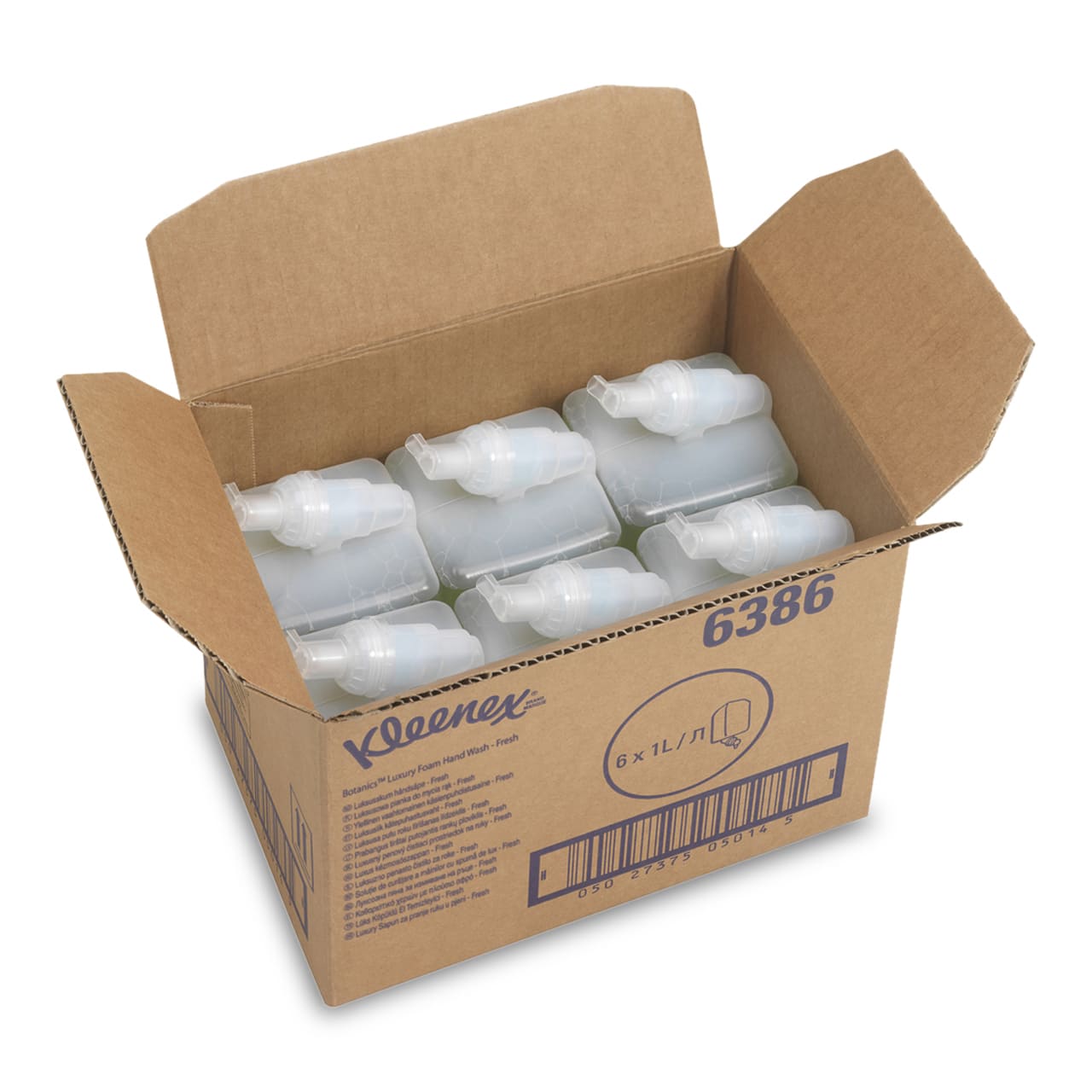 Kleenex® Botanics™ Fresh Luxus-Schaumseife Kleenex® Botanics™ Fresh Luxus-Schaumseife