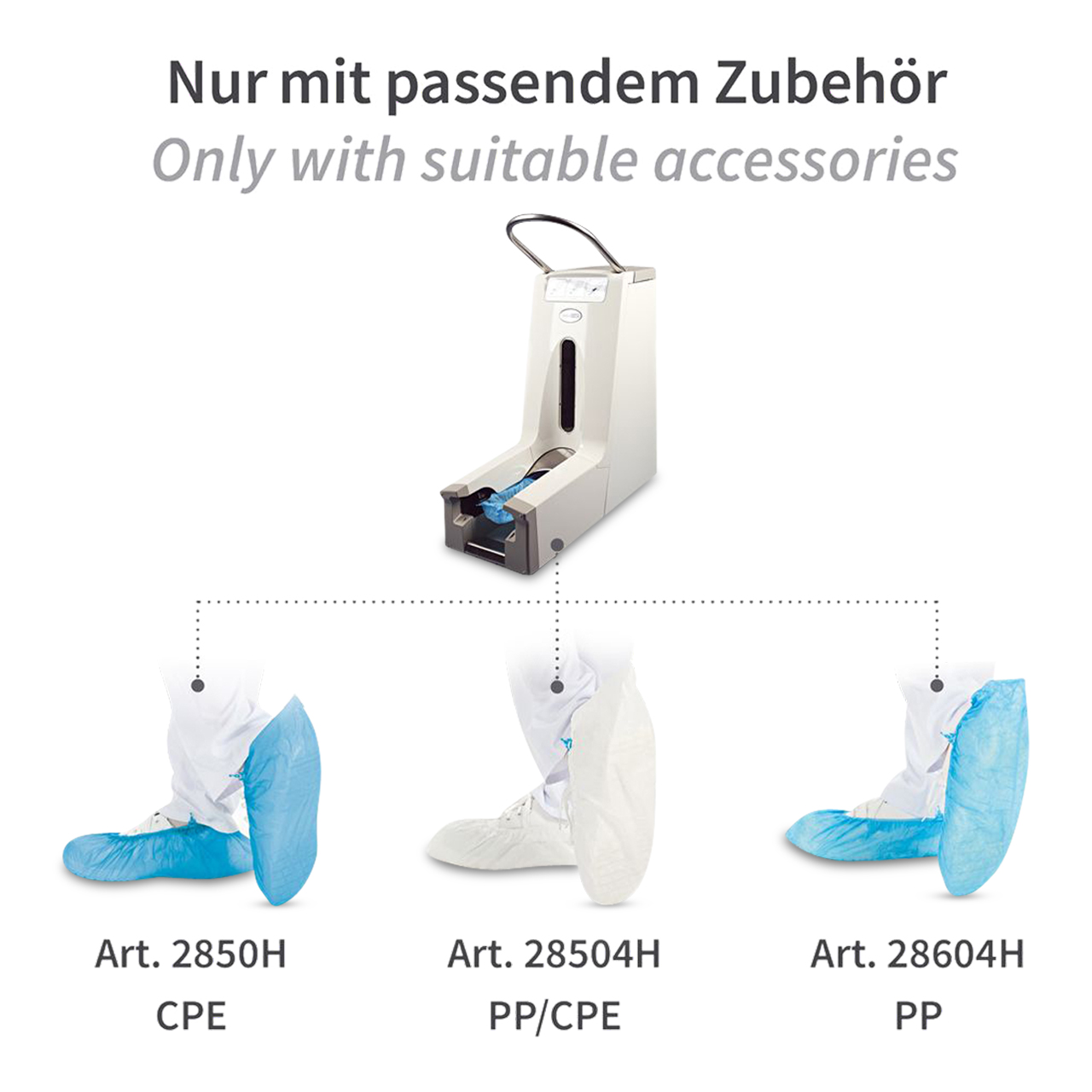 Überschuhspender HYGOMAT COMFORT Überschuhspender HYGOMAT COMFORT
