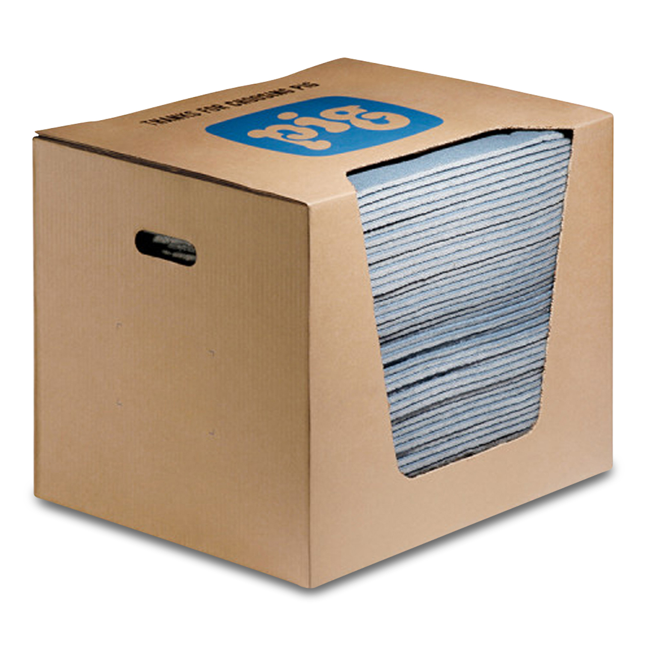 PIG® BLUE® Saugmatten 38 cm x 48 cm