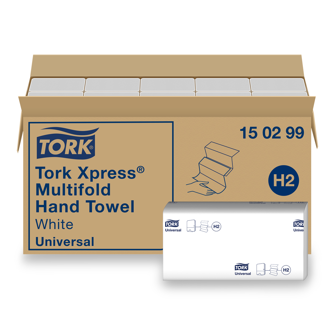 Tork Xpress Multifold Handtücher H2 Tork Xpress Multifold Handtücher H2