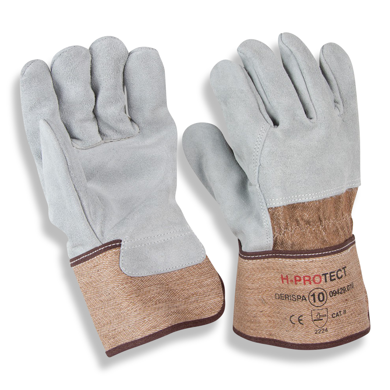 Leder-Handschuh H-Protect Derispa Gr. 10