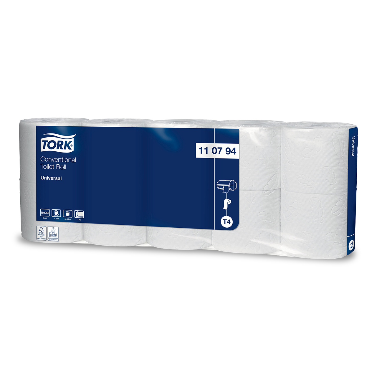 Tork Kleinrollen ToPa – 2-lagig  T4 Tork Kleinrollen ToPa – 2-lagig  T4