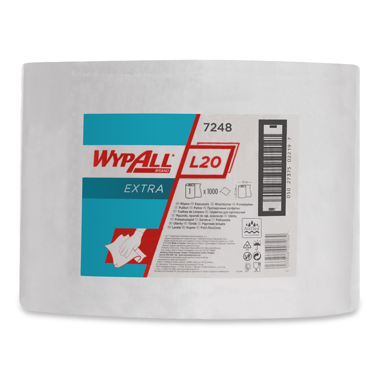 WypAll® L20 Wischtücher Extra - Grossrolle