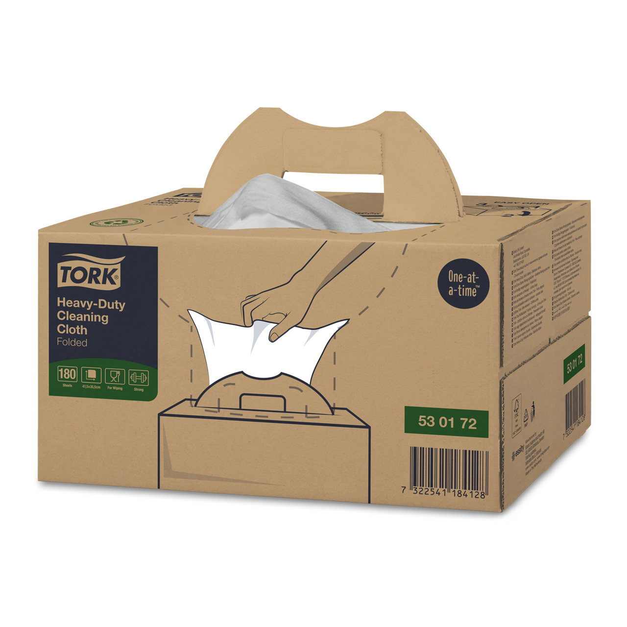 Tork Extra-Starke Reinigungstücher weiss W7