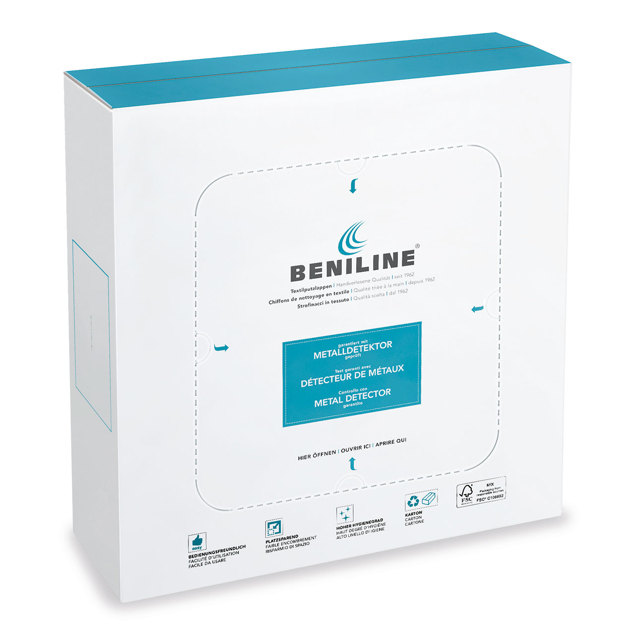 BENILINE® Putzlappen Hellbunt Trikot