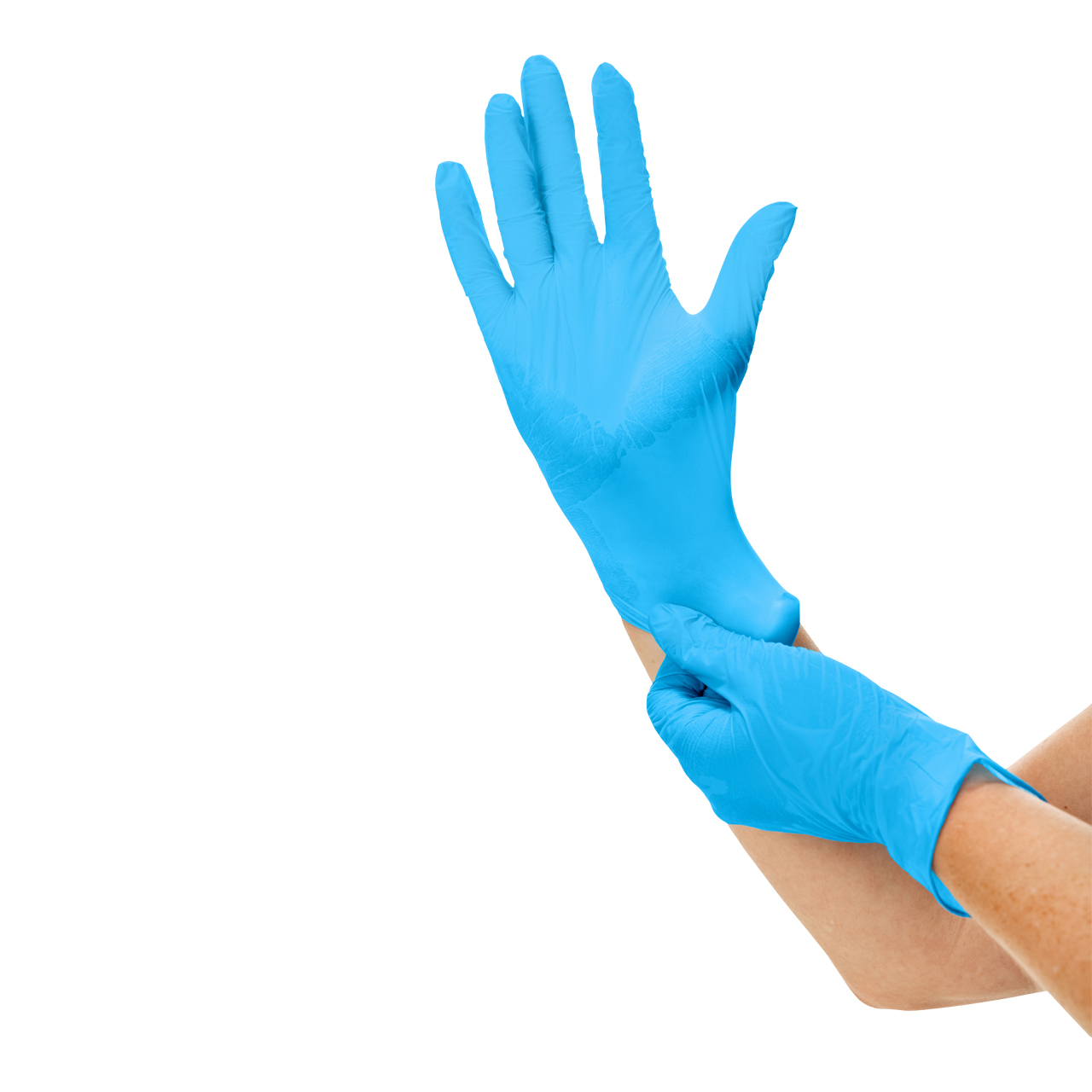 DELTASAFE® NITRILE Soft Medium Blue, 240 mm, S