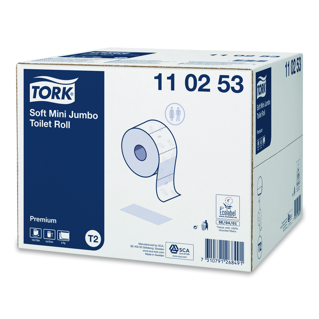 Tork weiches Mini Jumbo Topa T2 Premium Tork weiches Mini Jumbo Topa T2 Premium