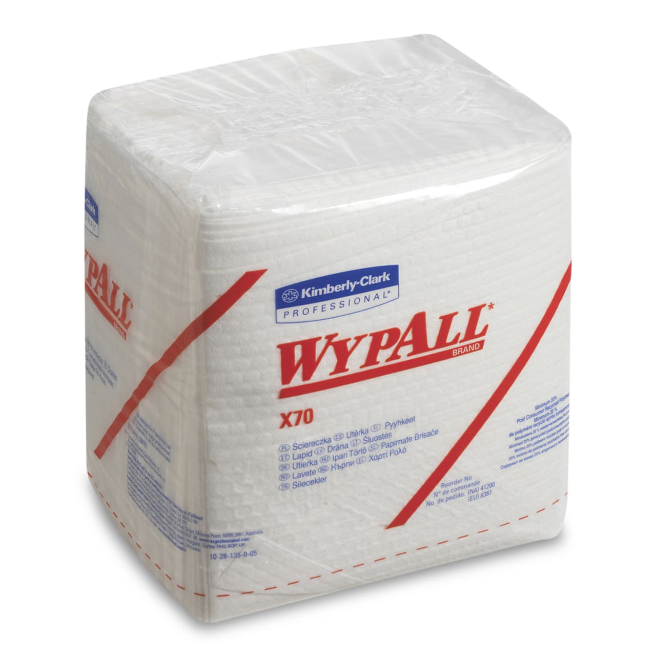 WypAll® X70 Wischtücher - viertelgefaltet