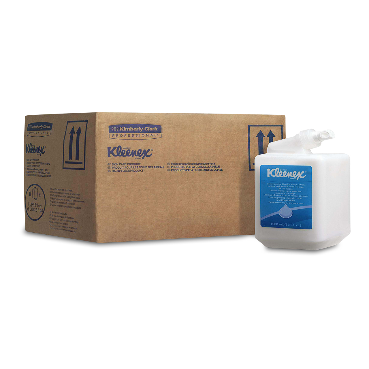 Kleenex® Lotion für Hand und Körper 1l - Kartusche