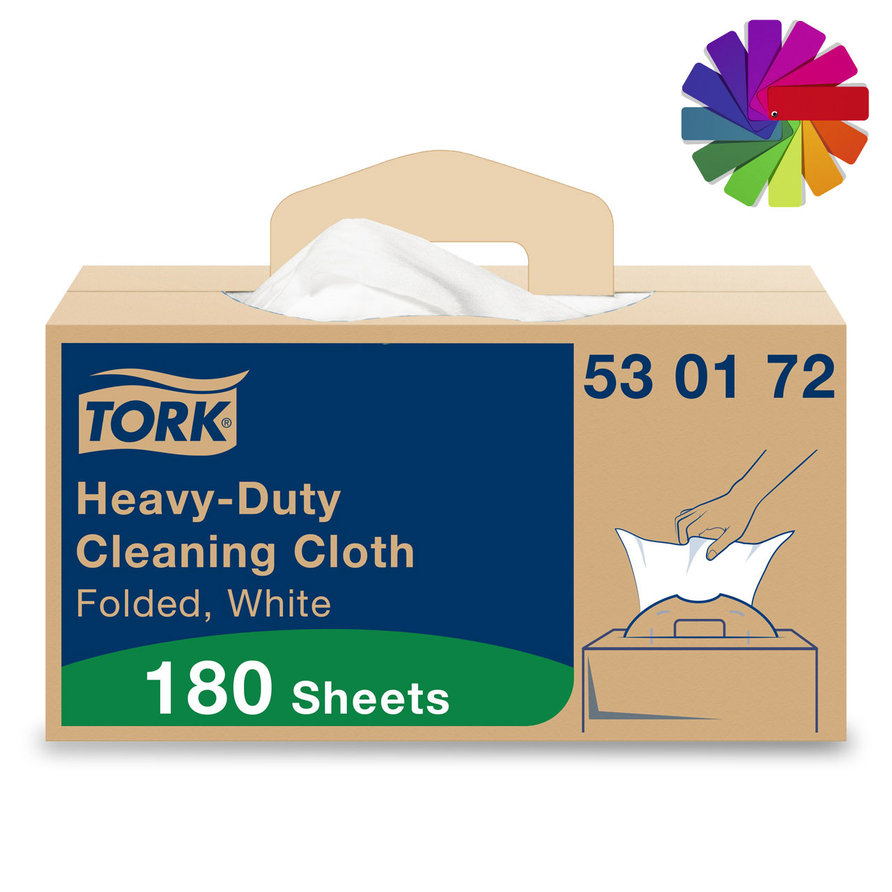 Tork Extra-Starke Reinigungstücher W7