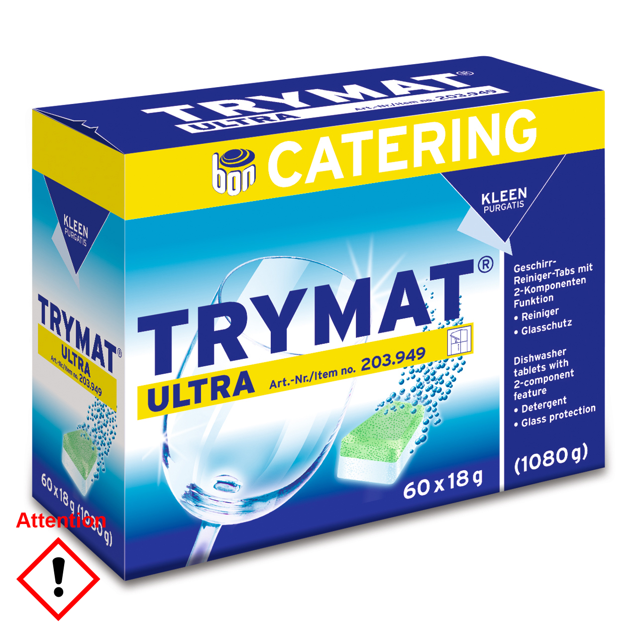 Trymat Ultra, Geschirrtabs