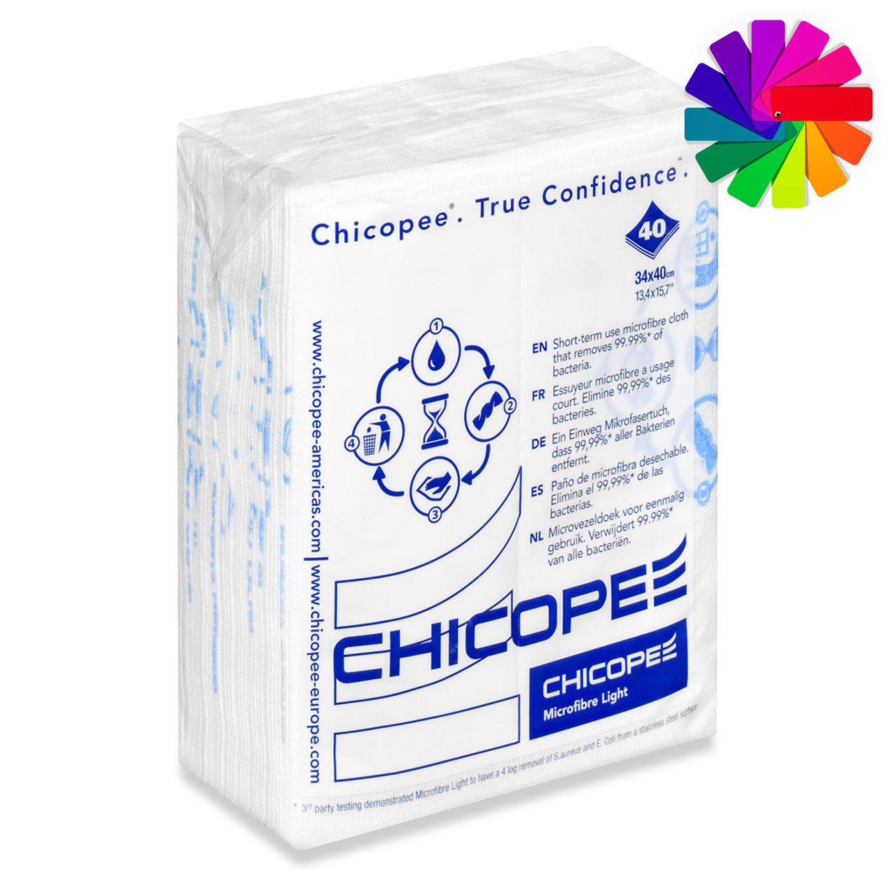 CHICOPEE® MICROFIBRE LIGHT BLAU