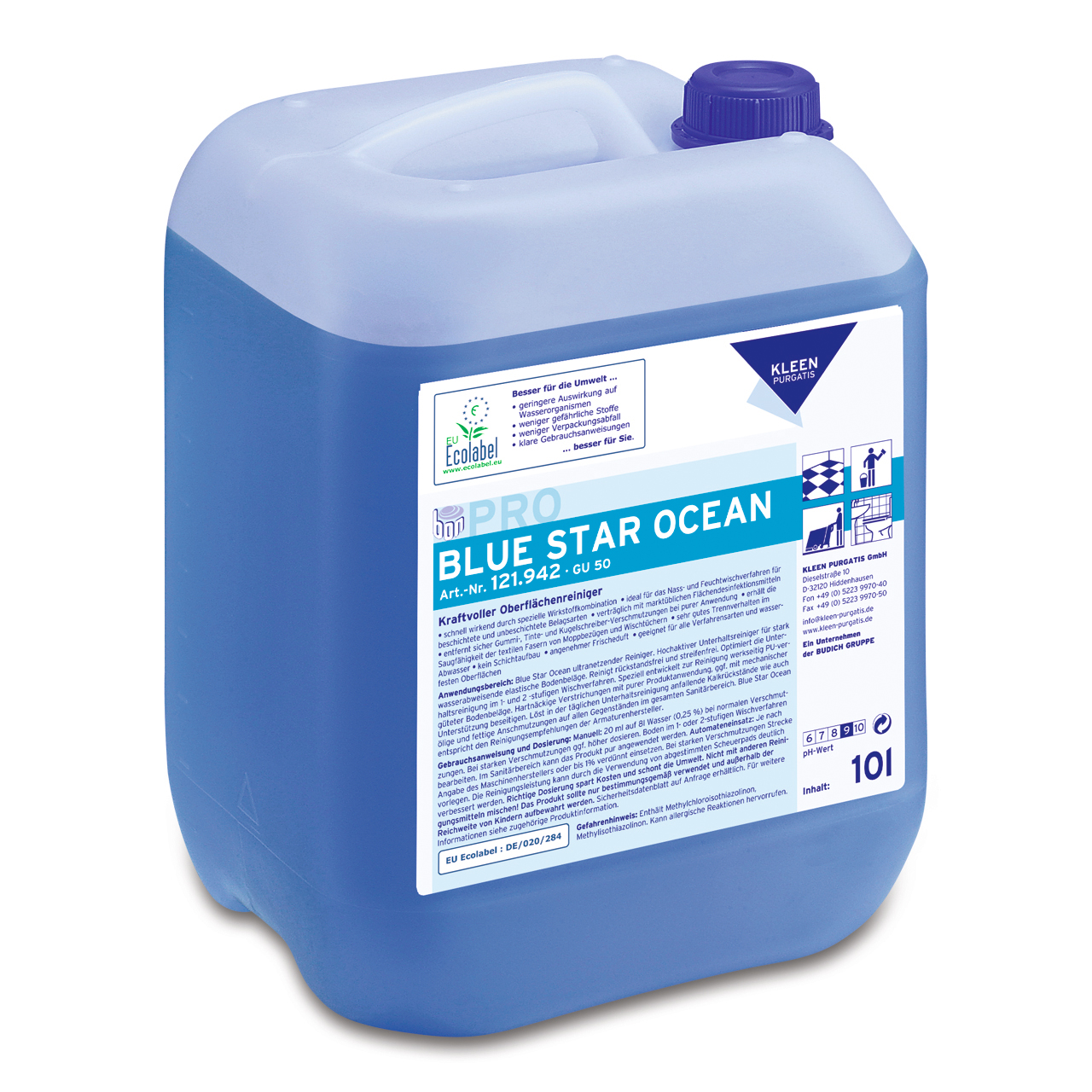 Blue Star Ocean, Mehrzweckreiniger, 10 l Kanister
