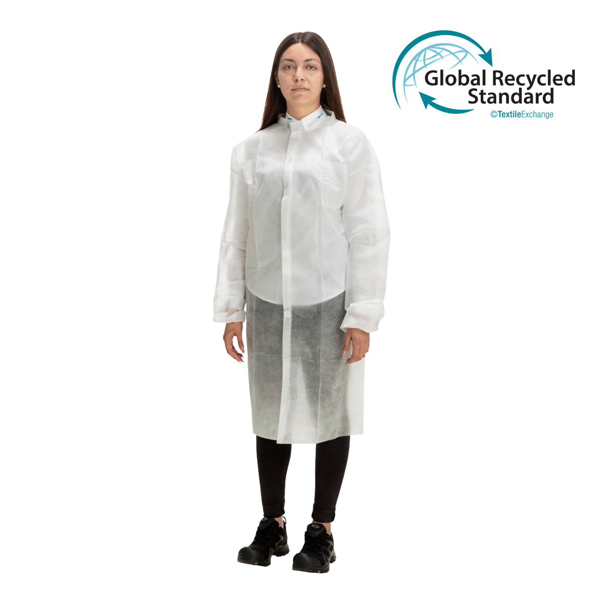 DELTASAFE® Besuchermantel K 30g/m2 RC50 Weiss L DELTASAFE® Besuchermantel K 30g/m2 RC50 Weiss L