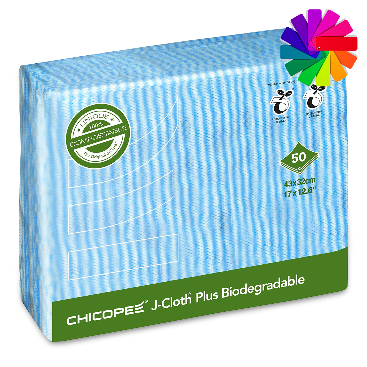 CHICOPEE® J-CLOTH PLUS BIODEGRADABLE