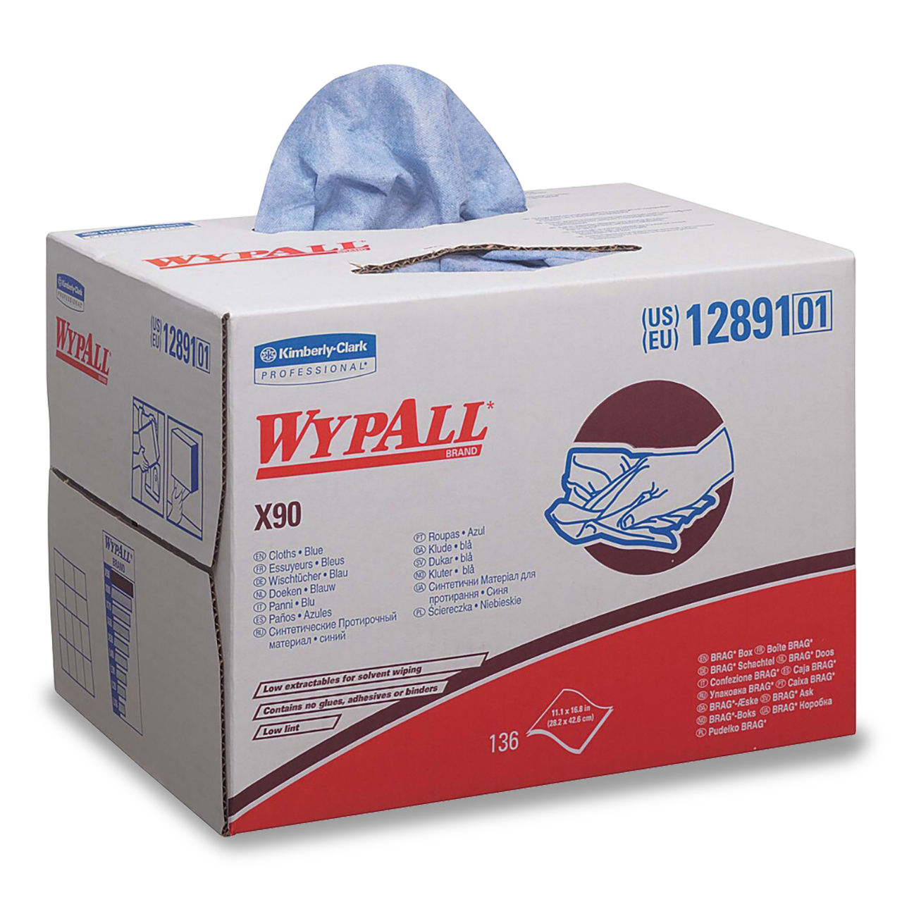 WypAll® X90 Wischtücher - Brag Box