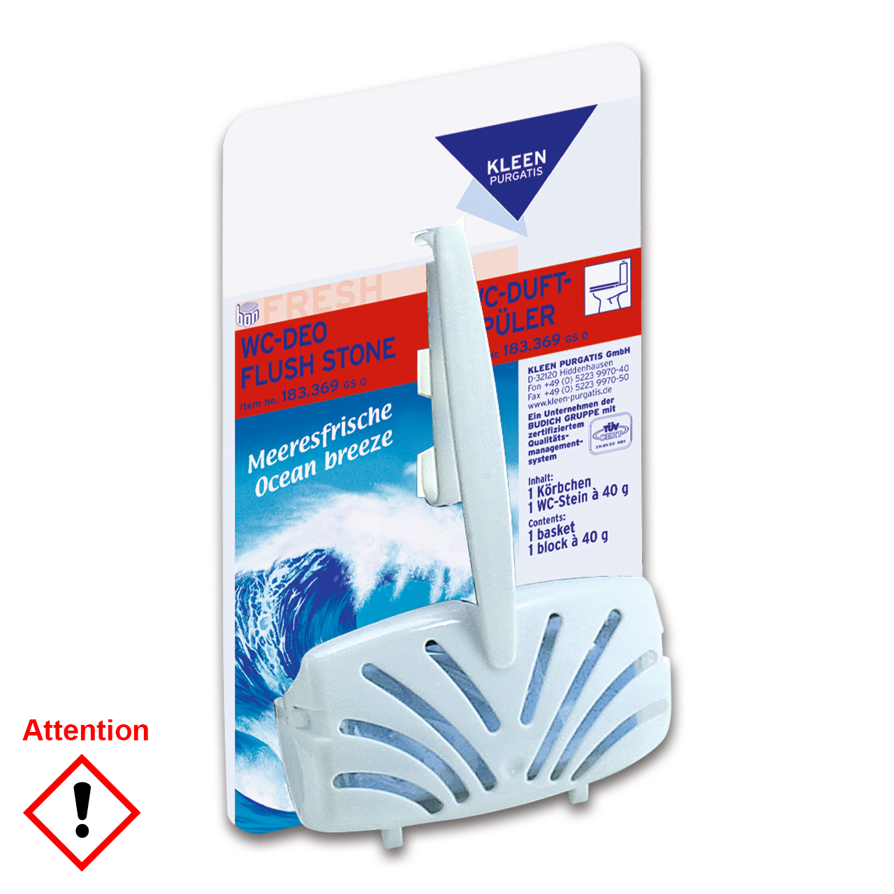 WC-Duftspüler Meeresfrische, 22 Tabs à 40 g WC-Duftspüler Meeresfrische, 22 Tabs à 40 g