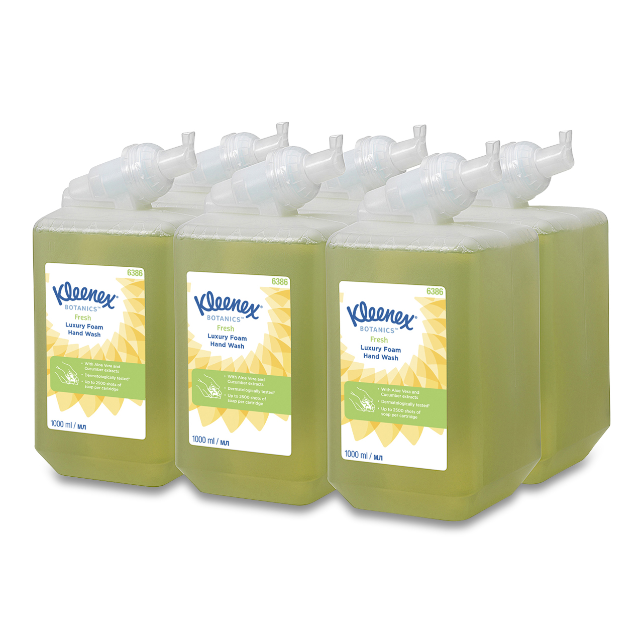 Kleenex® Botanics™ Fresh Luxus-Schaumseife Kleenex® Botanics™ Fresh Luxus-Schaumseife