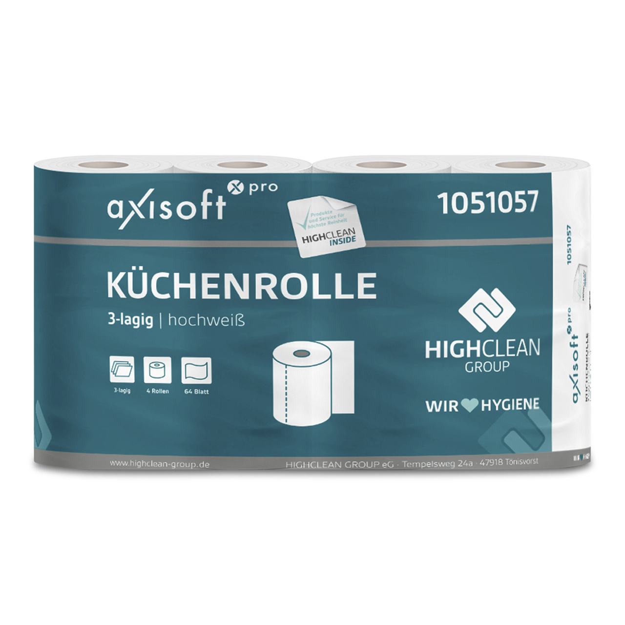 axisoft® Pro Küchenrollen 3-64 axisoft® Pro Küchenrollen 3-64