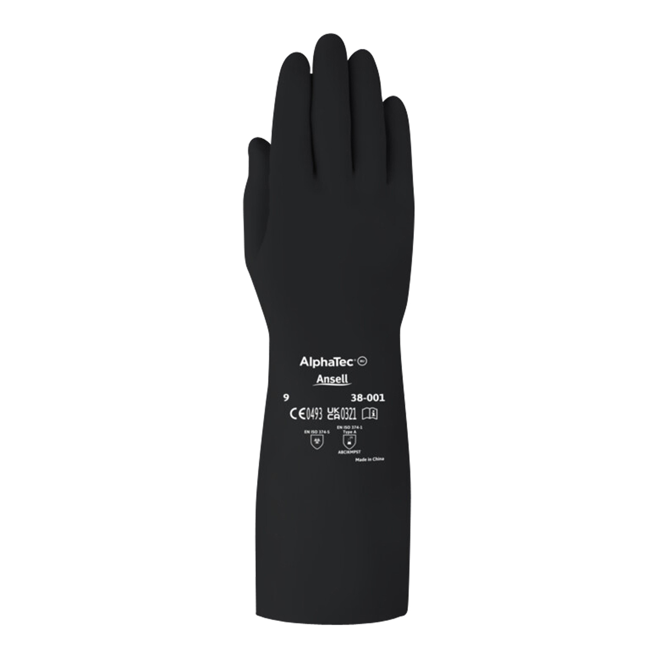 AlphaTec® 38-001 Butyl Schwarz