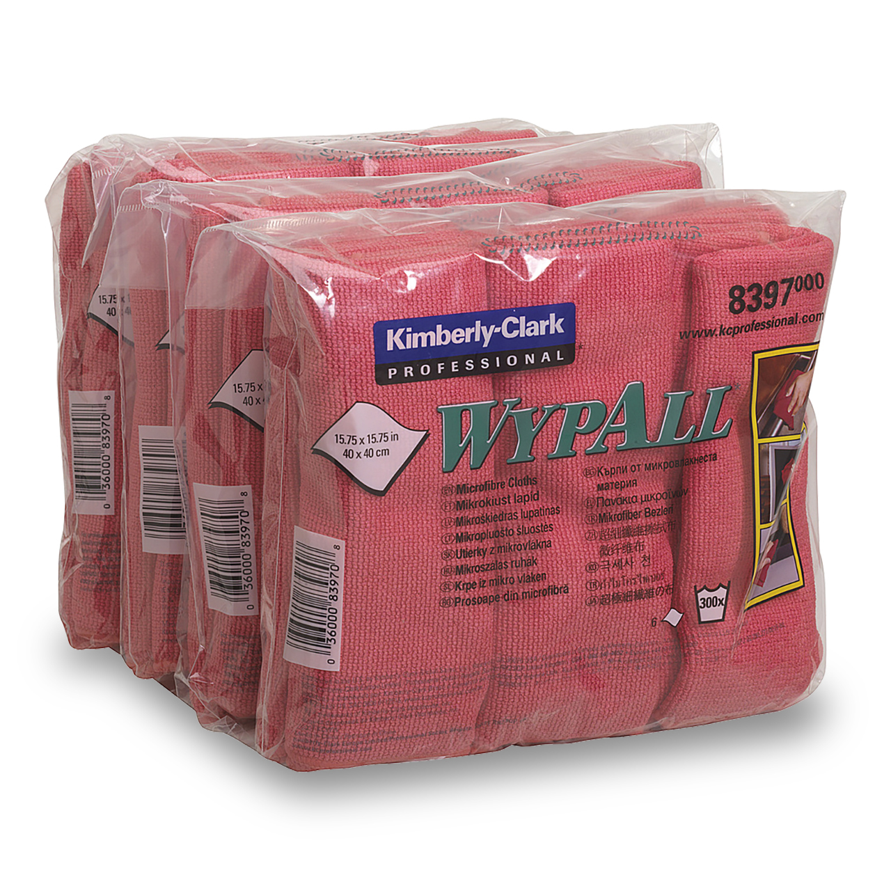 WypAll® Mikrofasertücher - Gefaltet