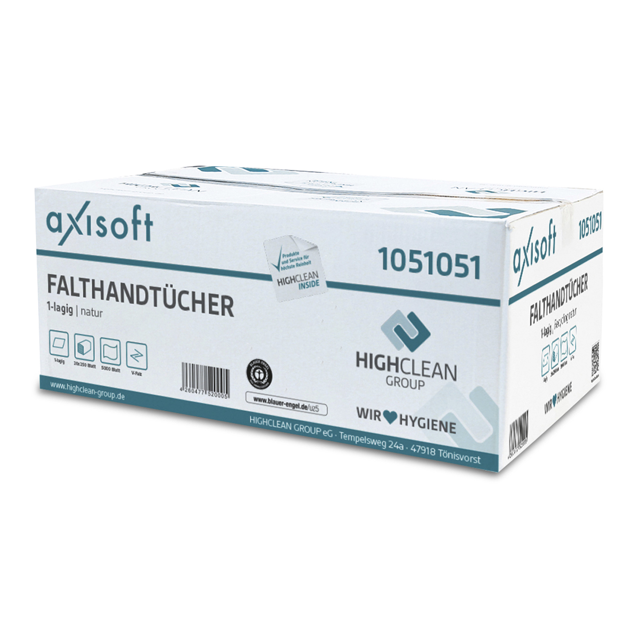 axisoft® Falthandtücher V1 Recycling axisoft® Falthandtücher V1 Recycling