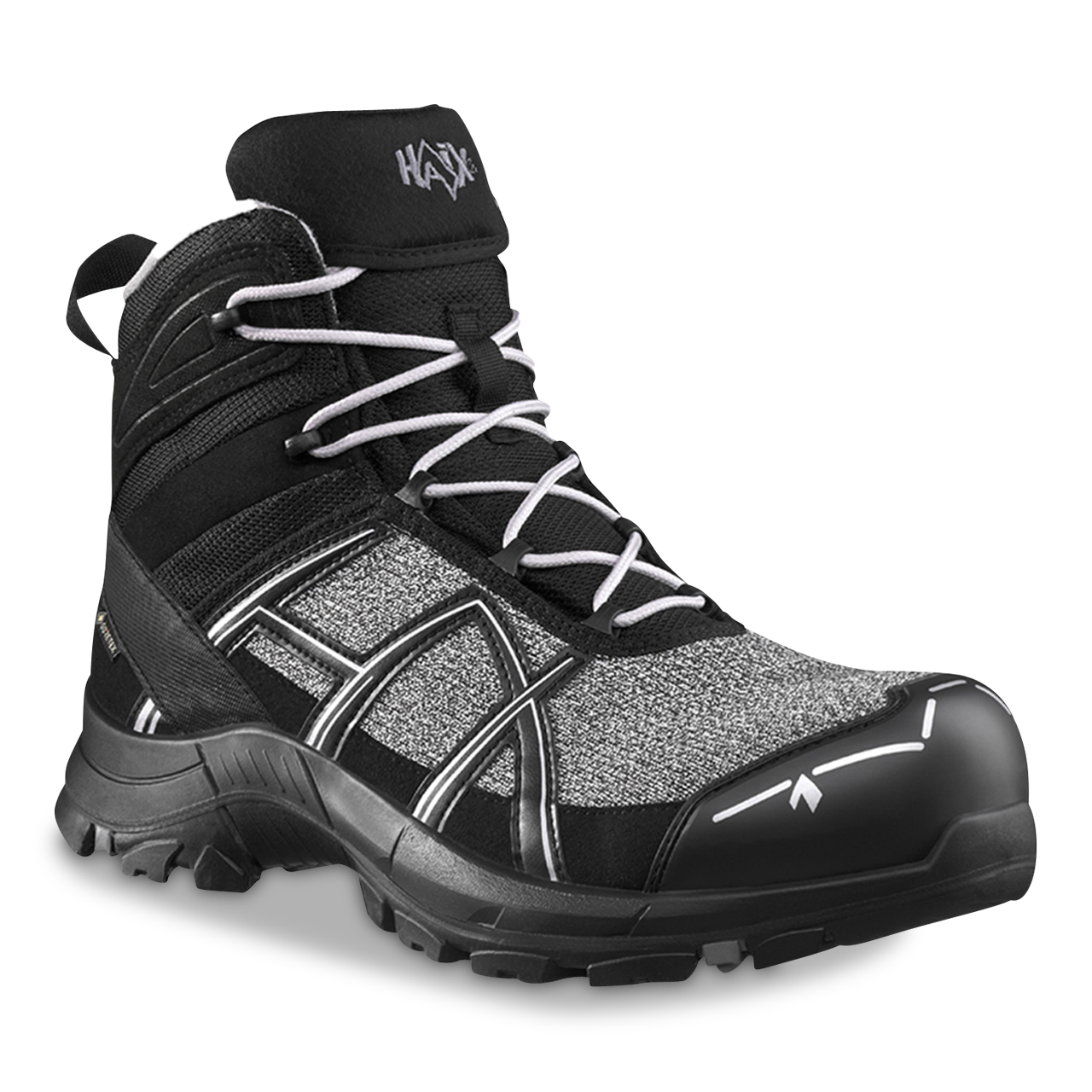 HAIX Black Eagle® Safety Pro mid/black-silver S3 Gr. 9/43