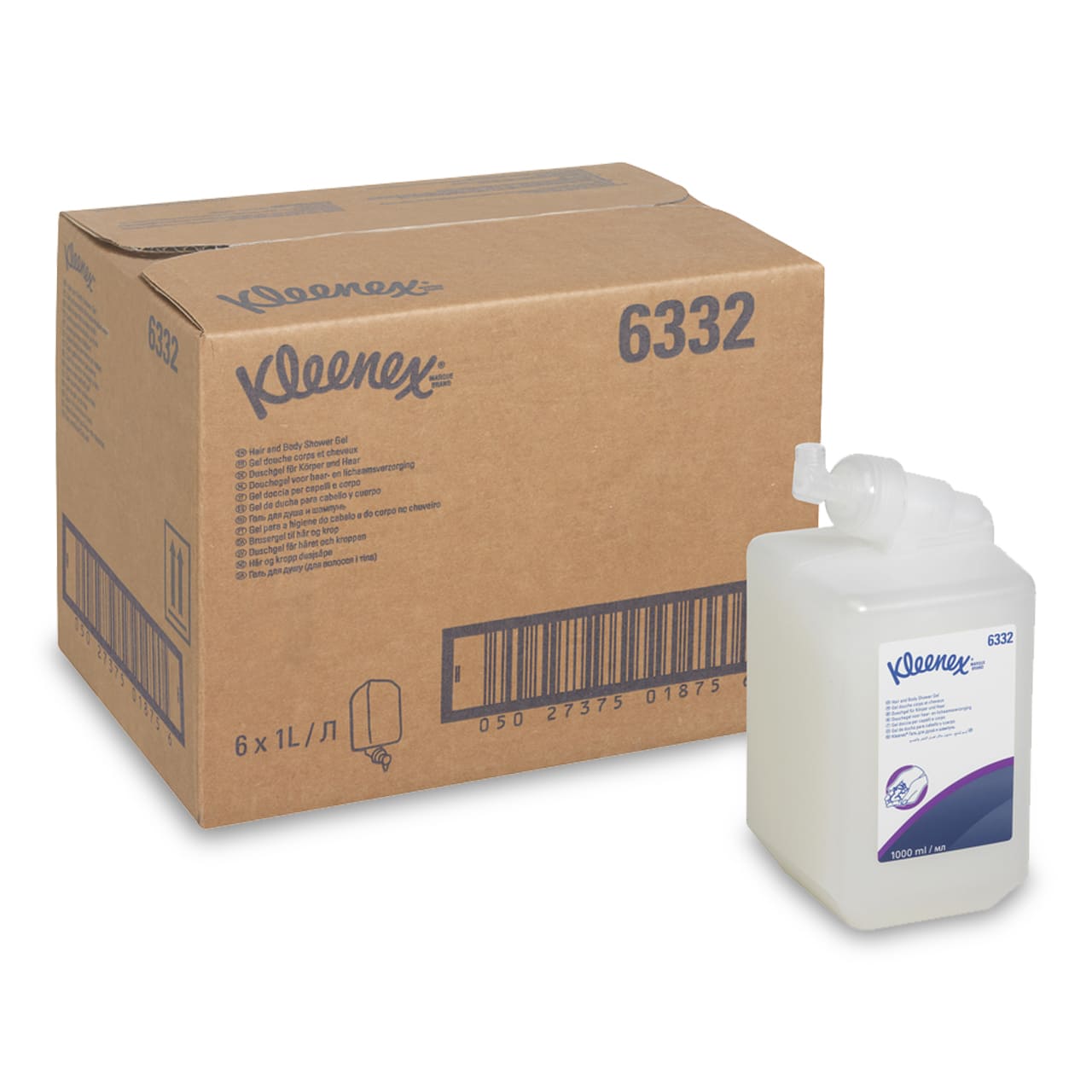 Kleenex® Duschgel für Haar und Körper Kleenex® Duschgel für Haar und Körper