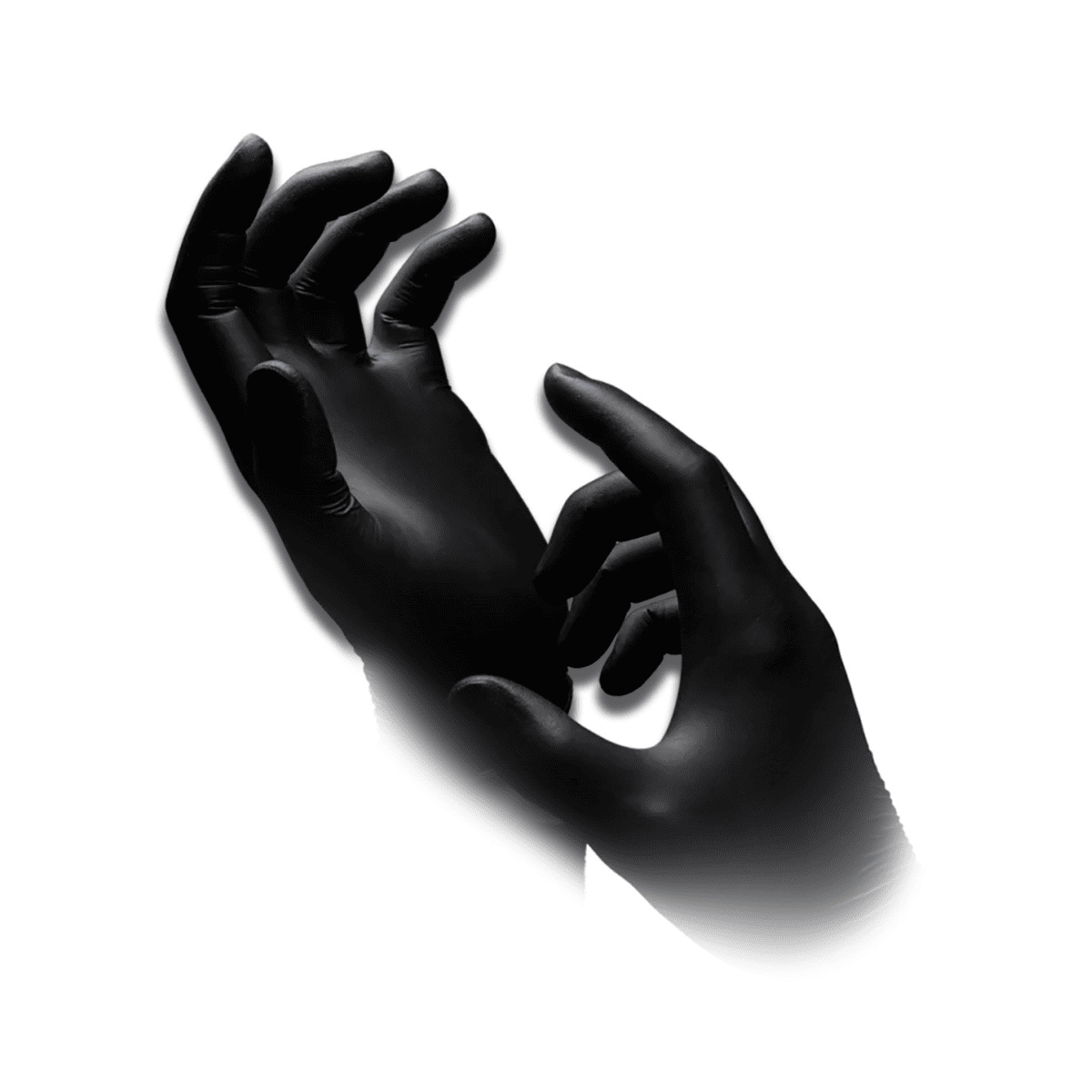 MED-COMFORT, Nitril-Handschuhe Nature Gloves, 118-108, Schwarz
