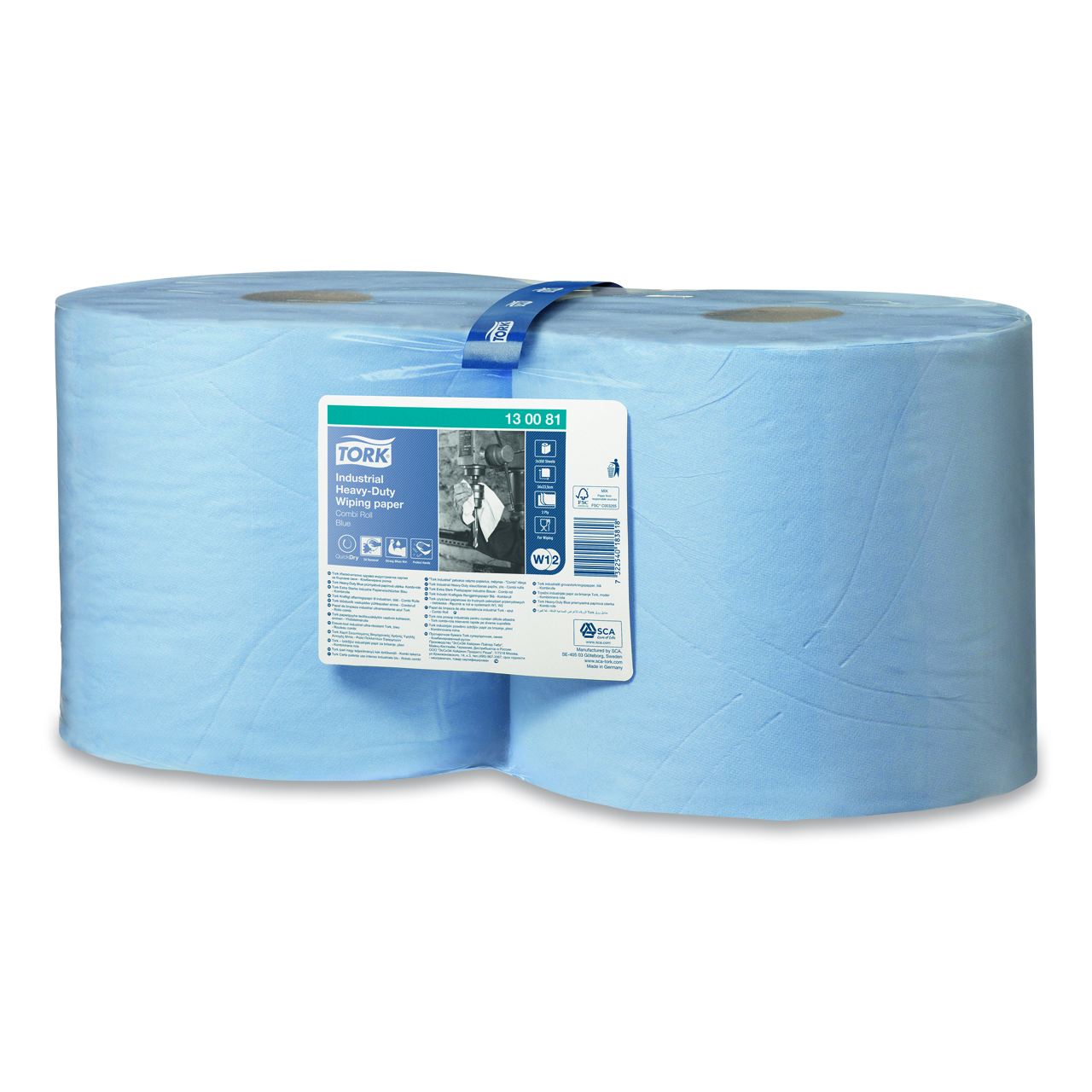 Tork Extra Starke Industrie Papierwischtücher QD Tork Extra Starke Industrie Papierwischtücher QD