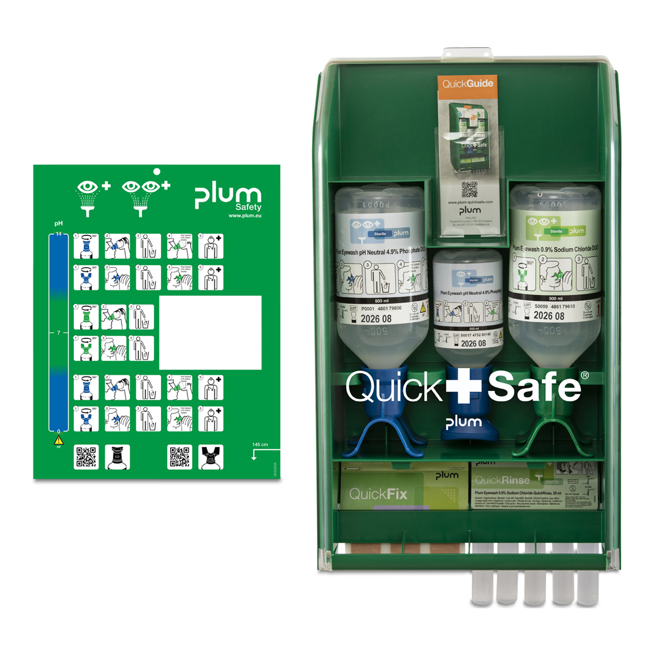 PLUM Quicksafe Chemical Industry Erste Hilfe Station PLUM Quicksafe Chemical Industry Erste Hilfe Station